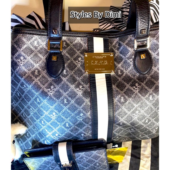 L.A.M.B Tote w/ matching wallet - Picture 3 of 9